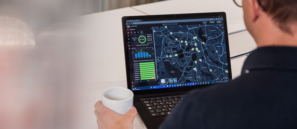 Transit Intelligence Analytics on a desktop